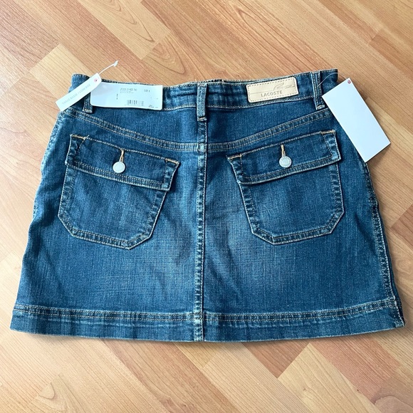 NWT Lacoste Denim Skirt - Picture 3 of 4